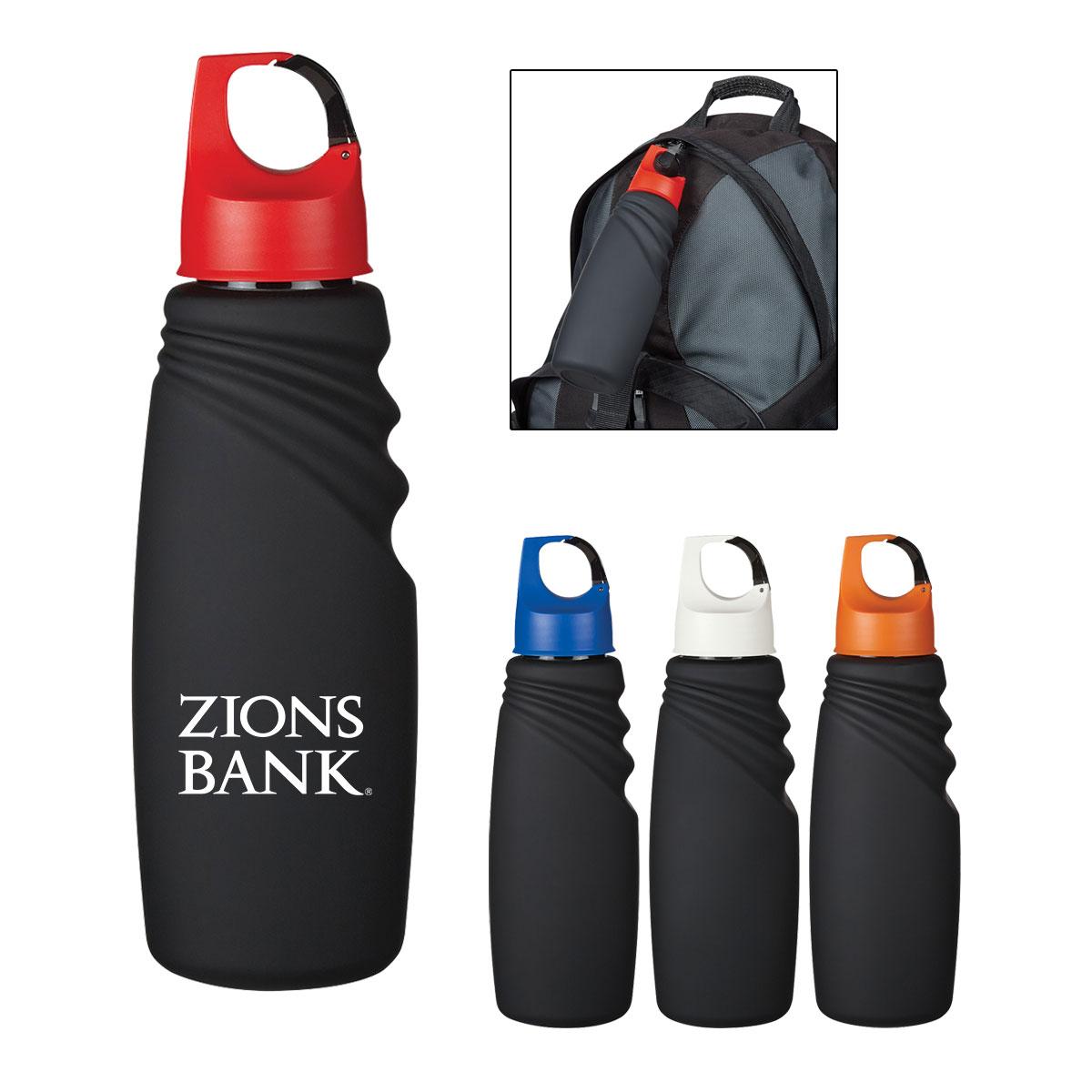 PR25017-24-Oz.-Matte-Finish-Crest-Carabiner-Sports-Bottle.jpg PR25017 24 Oz. Matte Finish Crest Carabiner Sports Bottle