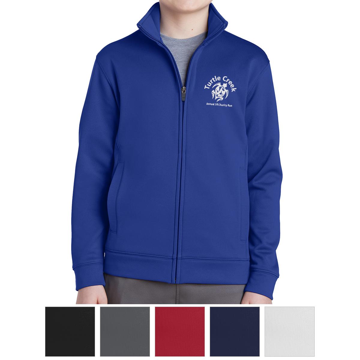 PR25391-Sport-Tek-Youth-Sport-Wick-Fleece-Full-Zip-Jacket.jpg PR25391 Sport Tek Youth Sport Wick Fleece Full Zip Jacket