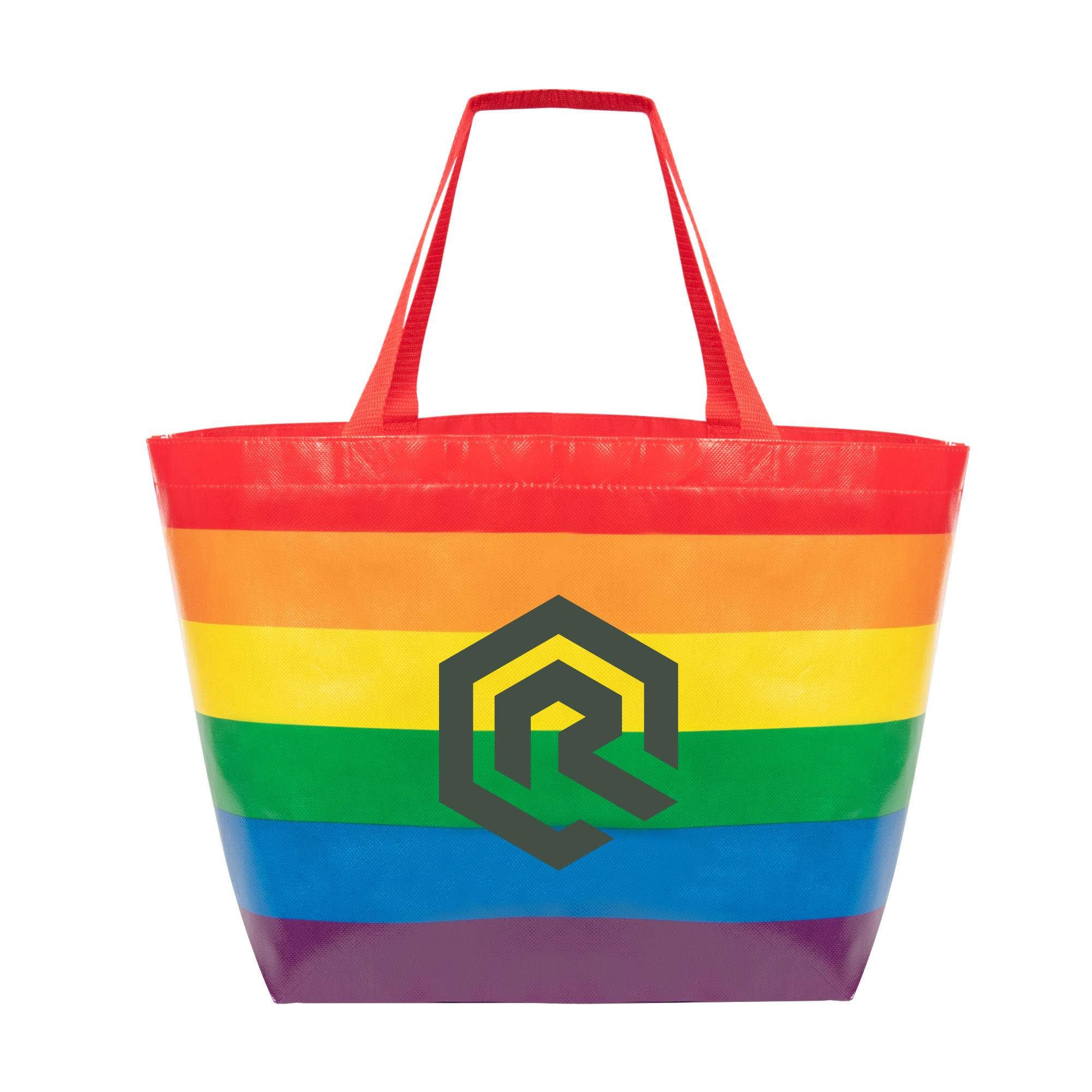 PR25407-Rainbow-Laminated-Non-Woven-Tote-Bag.jpg PR25407 Rainbow Laminated Non Woven Tote Bag