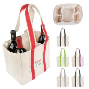 PR25569 Quatre Wine Bottle Tote Bag