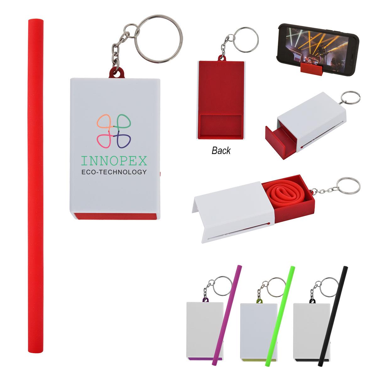 PR25697-Sip-and-See-Silicone-Straw-With-Phone-Stand.jpg PR25697 Sip and See Silicone Straw With Phone Stand