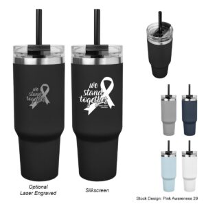 PR26055 40 Oz. Naomi Intrepid Stainless Steel Tumbler