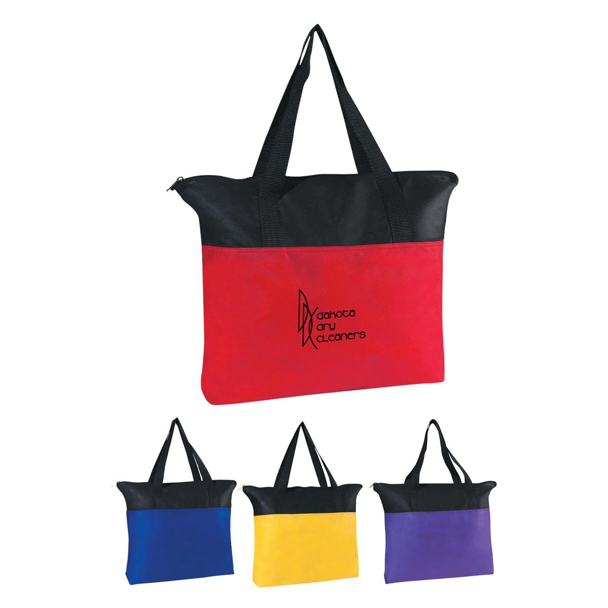PR26227-Non-Woven-Zippered-Tote-Bag.jpg PR26227 Non Woven Zippered Tote Bag