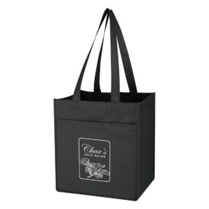 PR26515 Non Woven 6 Bottle Wine Tote Bag