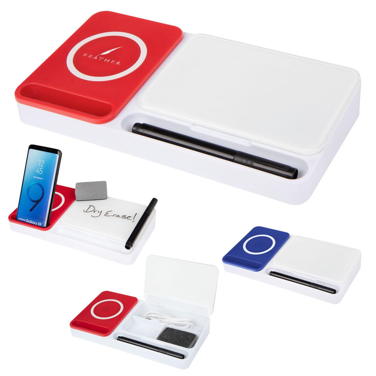 PR26527-Desk-Organizer-With-Wireless-Charger-Dry-Erase-Board.jpg PR26527 Desk Organizer With Wireless Charger Dry Erase Board