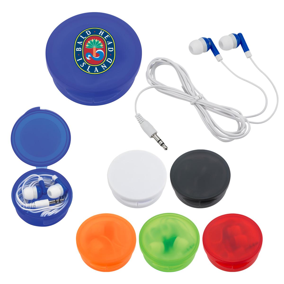 PR26763-Earbuds-In-Round-Plastic-Case.jpg PR26763 Earbuds In Round Plastic Case