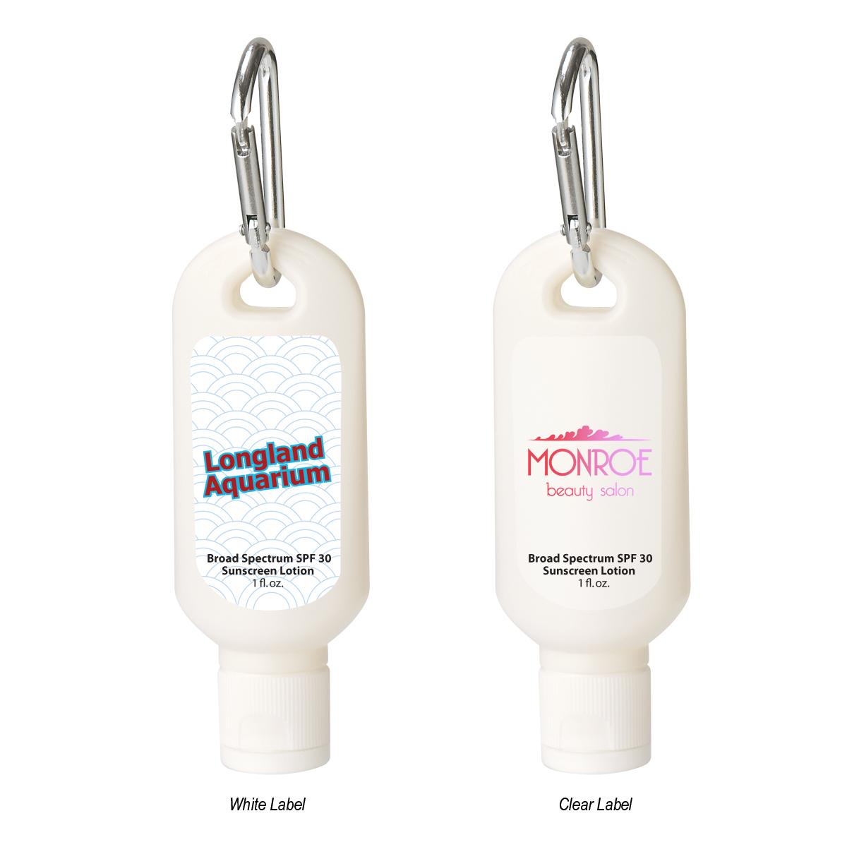 PR26887-1-Oz.-SPF-30-Sunscreen-With-Carabiner.jpg PR26887 1 Oz. SPF 30 Sunscreen With Carabiner