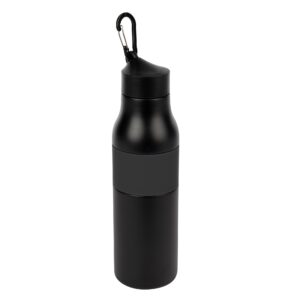 Custom Promotional Products 15 PR27153 1 BLACK WITH BLACK DECORATED 18 Oz. Beckley Stainless Steel Bottle