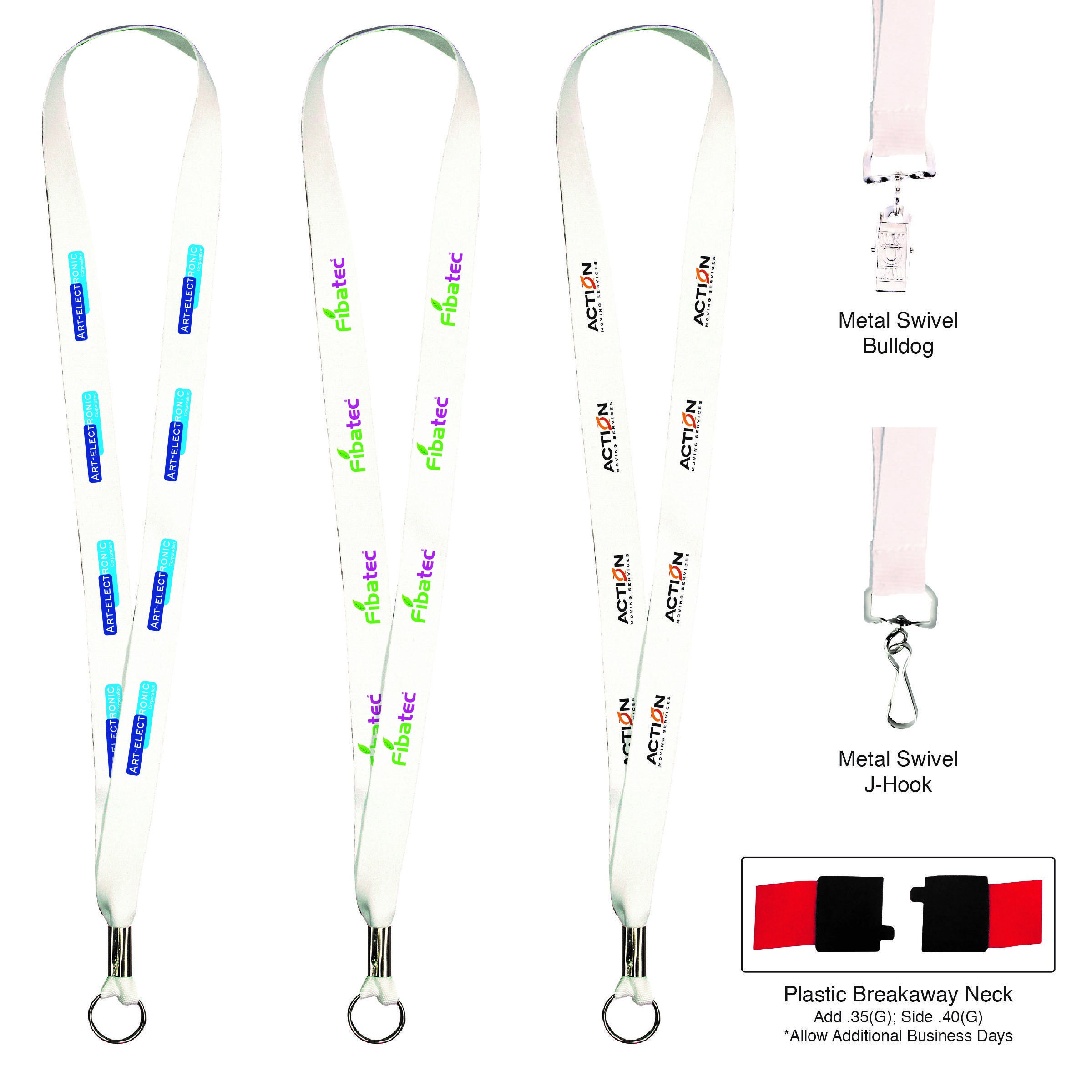 PR27205-White-Lanyard-with-Full-Color-Imprint.jpg PR27205 White Lanyard with Full Color Imprint