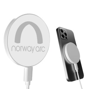 Custom Promotional Products 4 PR27369 1 WHITE DECORATED Mag Max Disc Wireless Charger