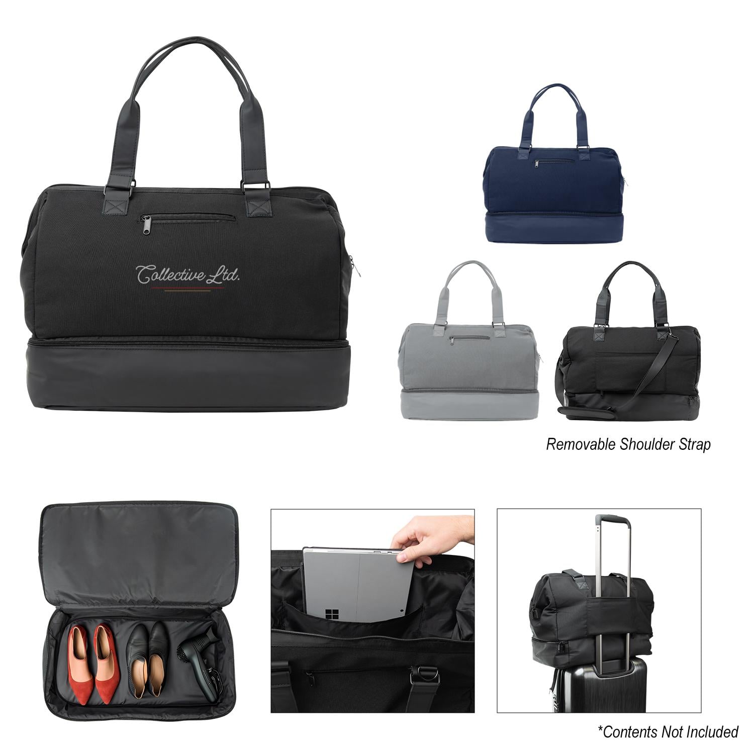 PR27615-The-Weekender-Travel-Bag-With-Drop-Bottom.jpg PR27615 The Weekender Travel Bag With Drop Bottom