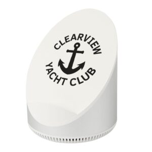 Custom Promotional Products 20 PR27877 1 SILVER DECORATED Peak Pitch Wireless Speaker Charger