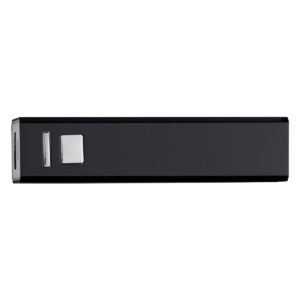 Custom Promotional Products 22 PR28173 1 BLACK DECORATED 1500 mAh On The Go Power Bank 2.0