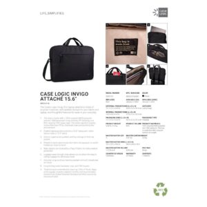 PR28435 Case Logic Invigo Recycled 16 Messenger Bag 1