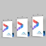 Akuafoil Presentation Folders Multiple Sizes Education Leaflet Holder Pockets with BC Slits Premium Stock | Printmagic