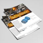 Custom Sales Sheet printing | High-Quality Custom Sales Sheet with Standard Gloss and UV Coating front | Printed front only | PrintMagic
