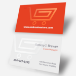 Spot UV Business Cards Printing, Matte Coating Business Cards