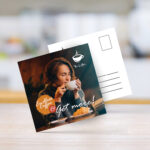 Square Postcards | 2 Sided Printing | New Outlet Opening Announcements | Custom Postcard Printing | PrintMagic