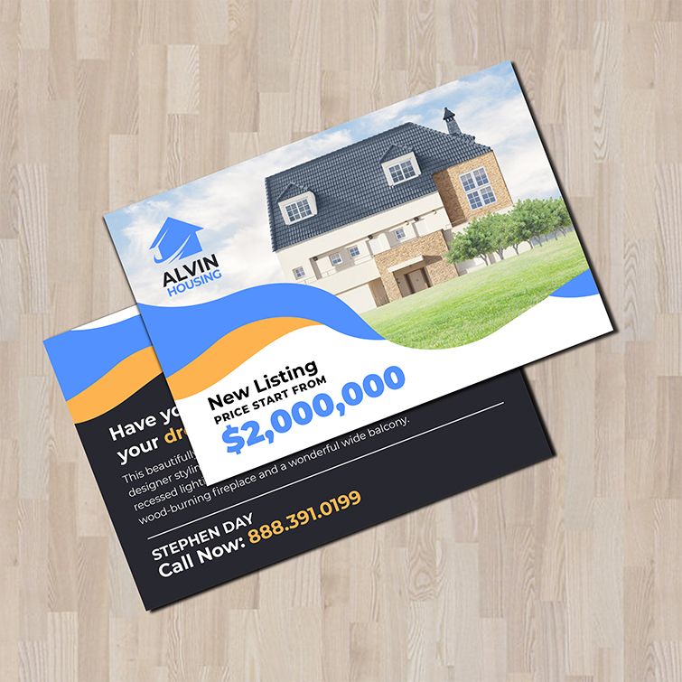 Real-Estate-Postcard.jpg Real Estate Standard Postcards