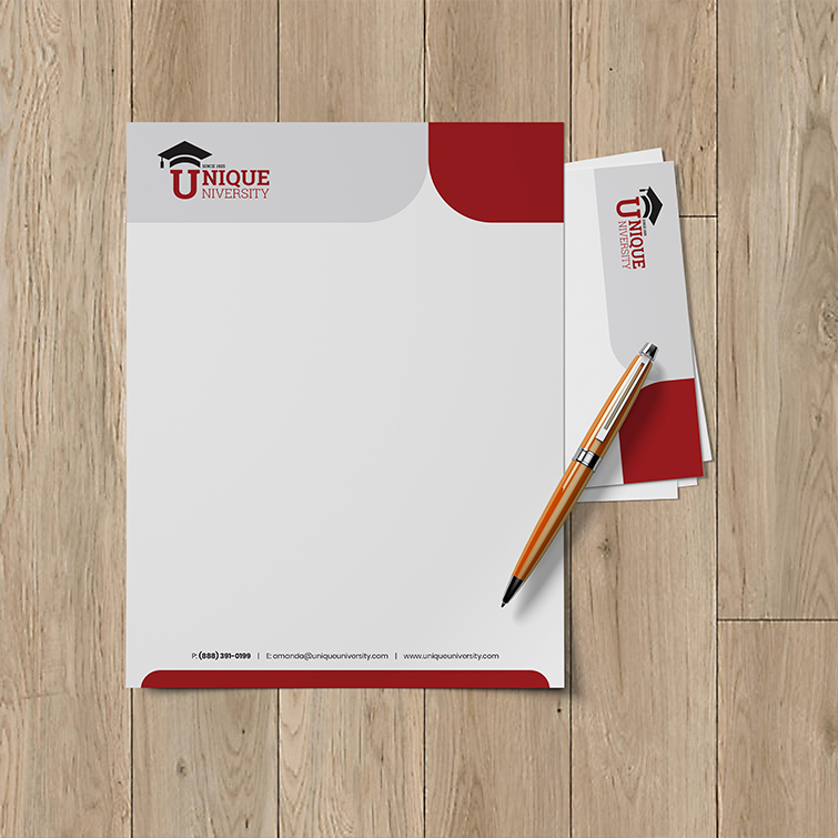 Education Printing Products 15 School Letterhead Static