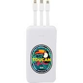 PR28741 UL Listed 5000 mAh Power Bank with Multi Cables 1