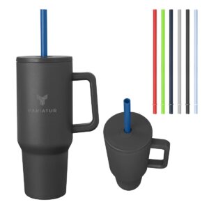Custom Promotional Products 19 PR29896 1 BLACK DECORATED 40 Oz. Jackson Basics Intrepid Stainless Steel Tumbler 1