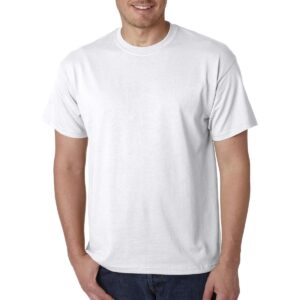 PR20795 1 WHITE DECORATED Gildan DryBlend T Shirt 1