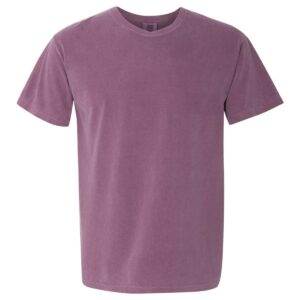 Custom Promotional Products 13 PR24447 1 Berry DECORATED Comfort Colors Garment Dyed Heavyweight Ringspun Short Sleeve Shirt 1