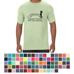 PR24447 Comfort Colors Garment Dyed Heavyweight Ringspun Short Sleeve Shirt 1