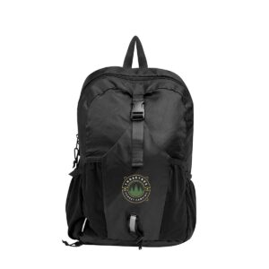 Custom Promotional Products 6 PR28900 1 BLACK DECORATED Alpine rPET Backpack 1