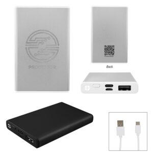 PR29538 5000 mAh Rabs Aluminum Power Bank 1