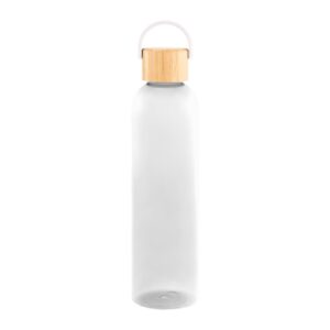 Custom Promotional Products 8 PR29646 1 CLEAR DECORATED 32 Oz. Jeffrey rPET Bottle With Bamboo Lid And Easy Carry Handle 1