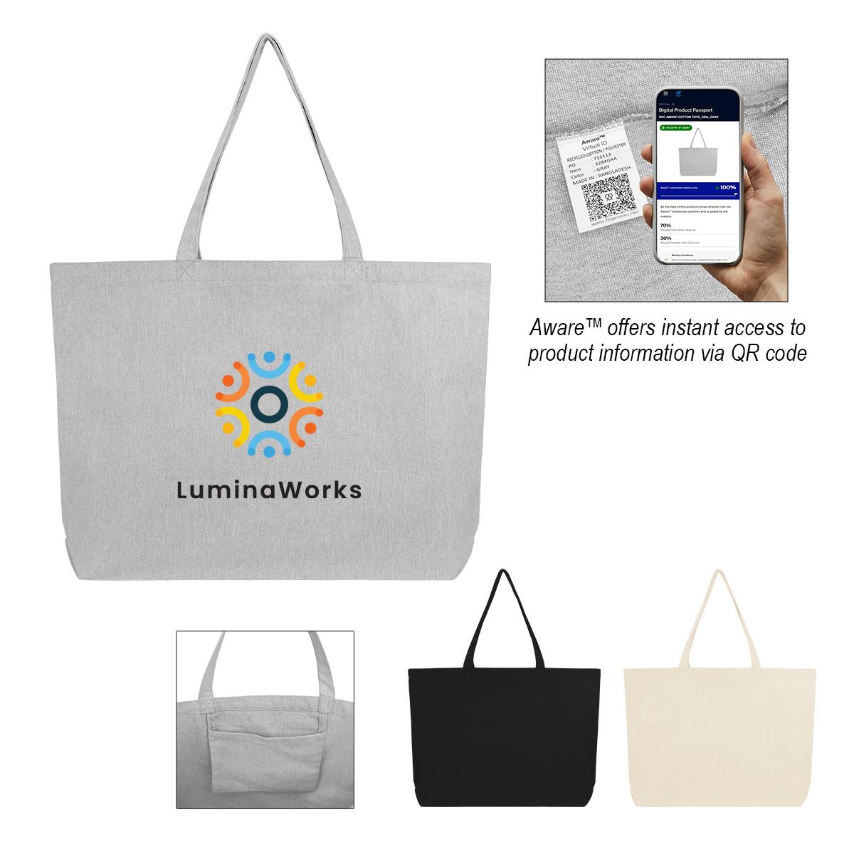 PR29734-Aware-9-Oz.-Recycled-Cotton-Shopper-Tote-Bag-1.jpg PR29734 Aware 9 Oz. Recycled Cotton Shopper Tote Bag 1
