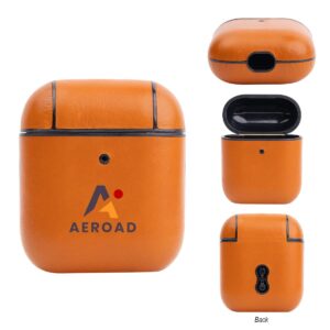 PR30114 Leather Earbuds Charging Case 1