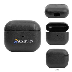PR30118 Leatherette Earbuds Charging Case 1
