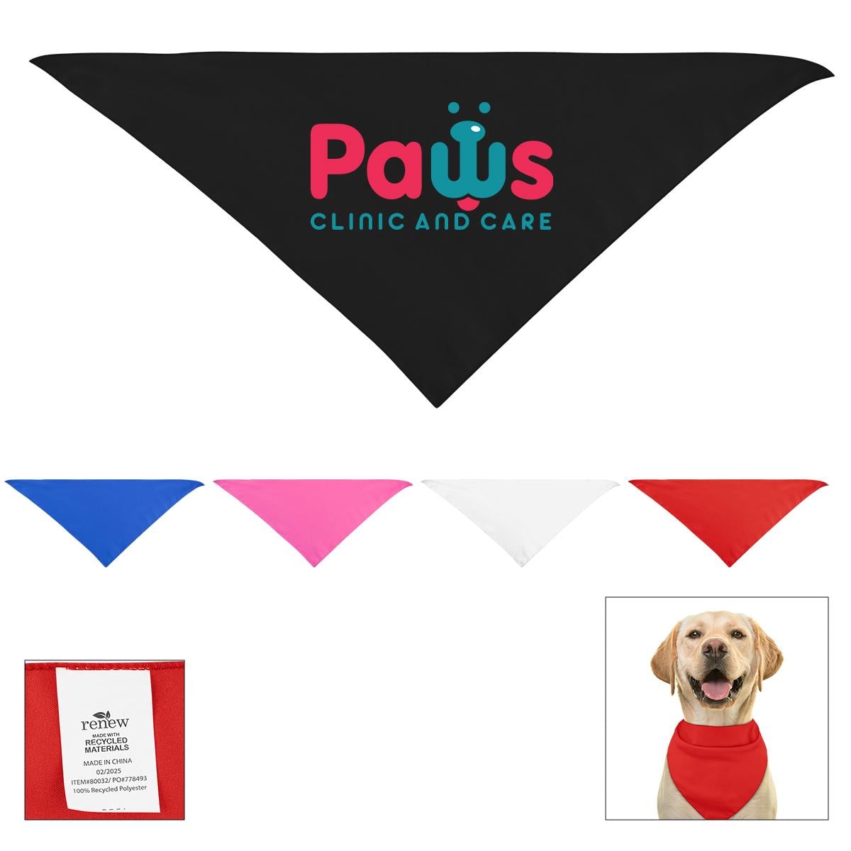 PR30624-Large-Triangle-rPET-Pet-Bandana.jpg PR30624 Large Triangle rPET Pet Bandana