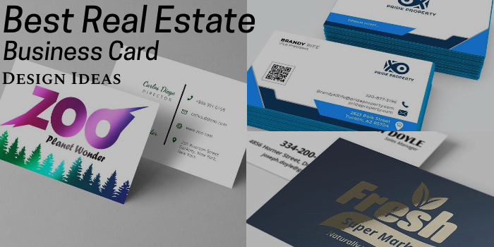 Best Real Estate Business Card Design Ideas