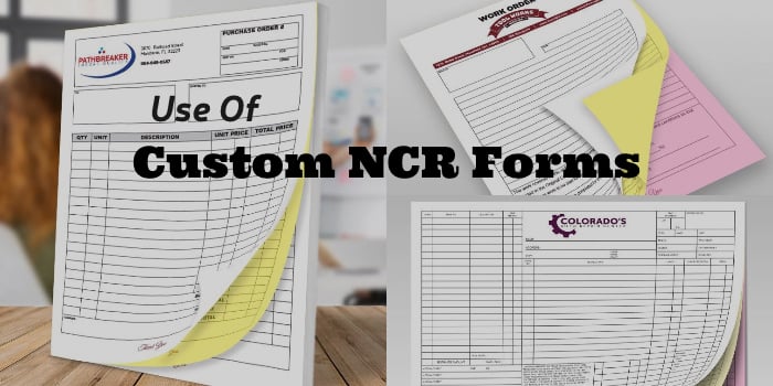 What Are Custom NCR Forms Used For? 1 Custom NCR Forms Printing for business