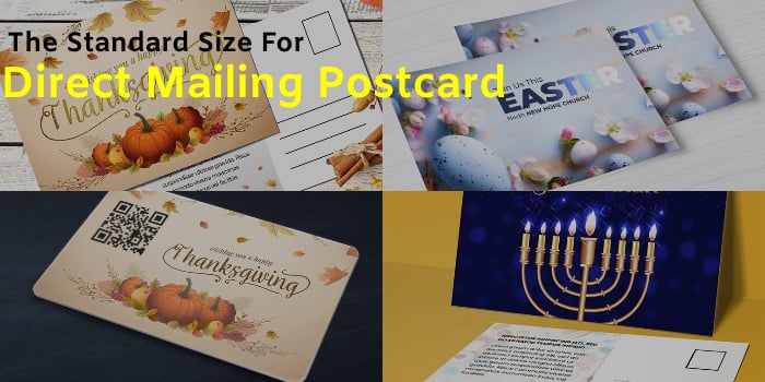 Standard Size For a Direct Mailing Postcard Printing