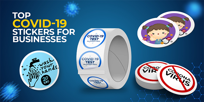 6 Must-Have COVID-19 Stickers For Businesses