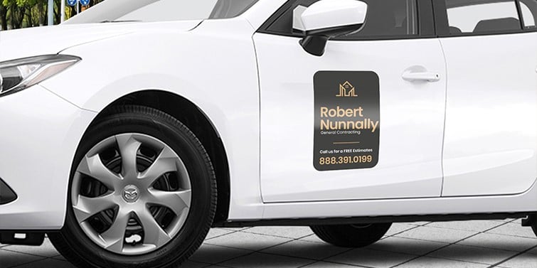 Custom Car Magnets Printing