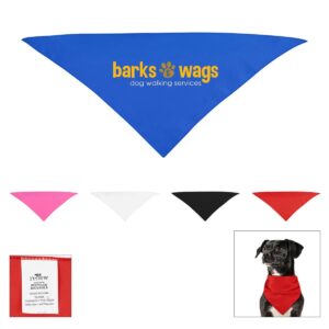 PR30614 Small Triangle rPET Pet Bandana