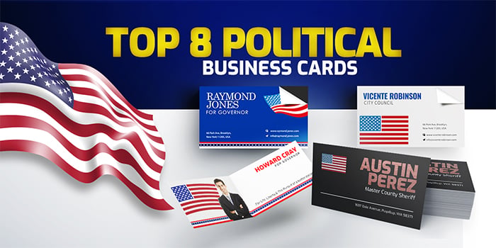 Top 8 Political Business Cards to Get You More Votes