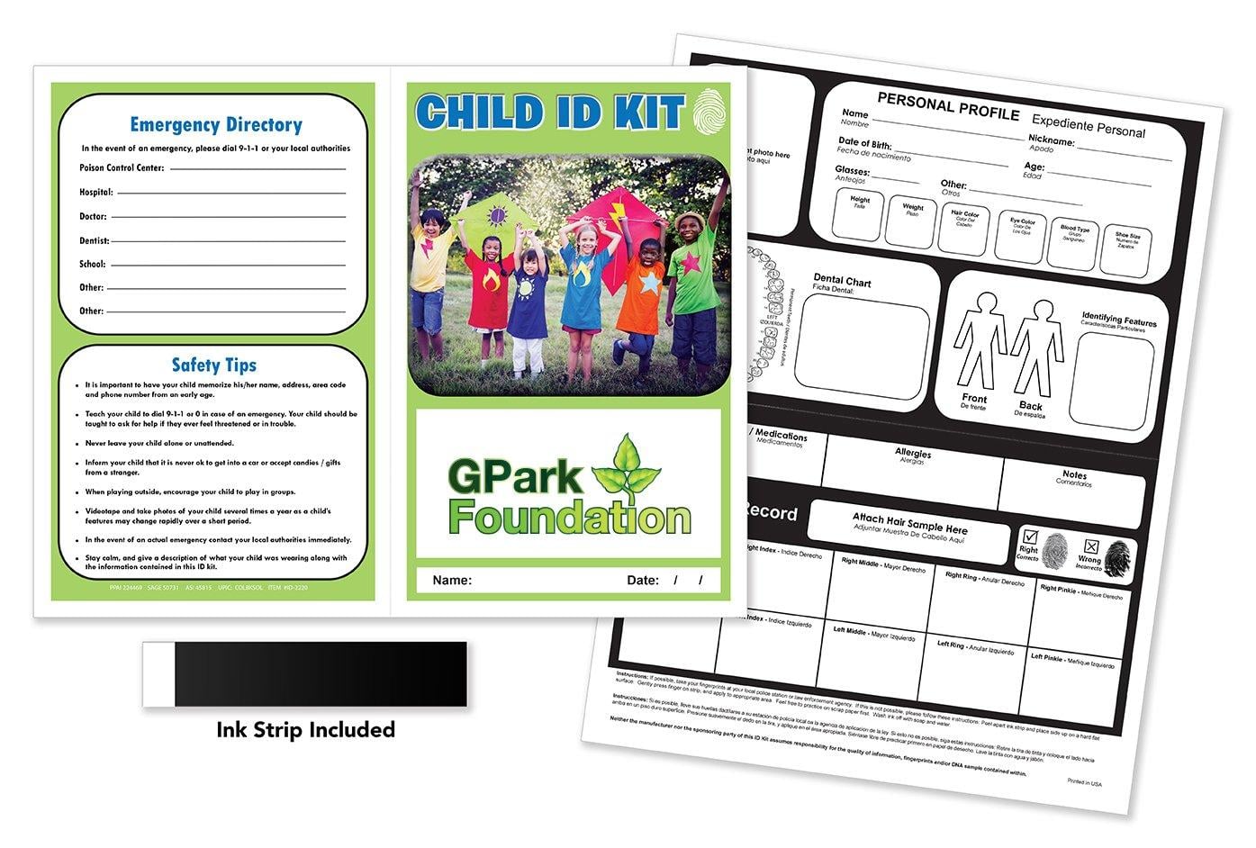 PR31501-Child-ID-Safety-Kit.jpg PR31501 Child ID Safety Kit
