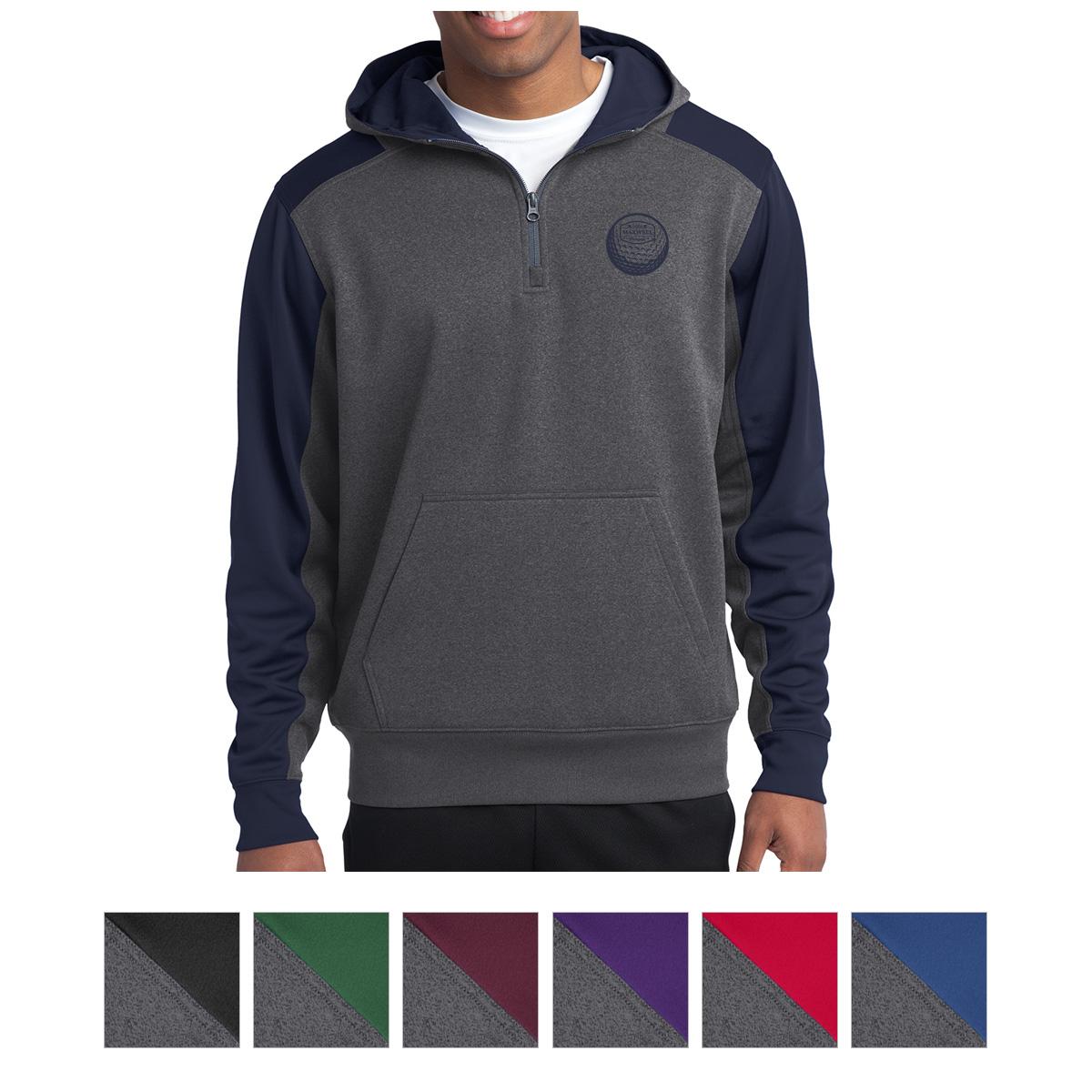 PR31619-Sport-Tek-Tech-Fleece-Colorblock-14-Zip-Hooded-Sweatshirt.jpg PR31619 Sport Tek Tech Fleece Colorblock 14 Zip Hooded Sweatshirt
