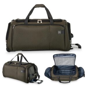 PR31815 2 GREEN DECORATED Skyway Sigma 7.0 Rolling Duffel Bag