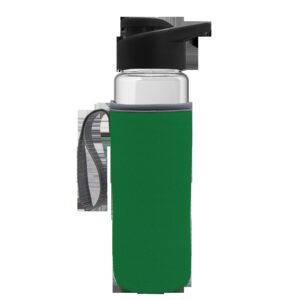 PR33777 Garyline Wave Tritan Bottle with Drink Thru Lid and Insulated Caddy 24 oz