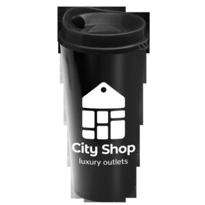 Custom Promotional Products 16 PR33849 1 Black DECORATED Garyline Explore Travel Tumbler with Sip Lid 20 oz