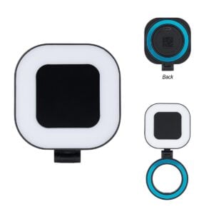 Custom Promotional Products 4 PR34837 1 BLACK DECORATED Mag Max rABS Selfie Light