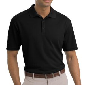 Custom Promotional Products 22 PR35147 1 BLACK DECORATED Nike Golf Dri FIT Classic Polo